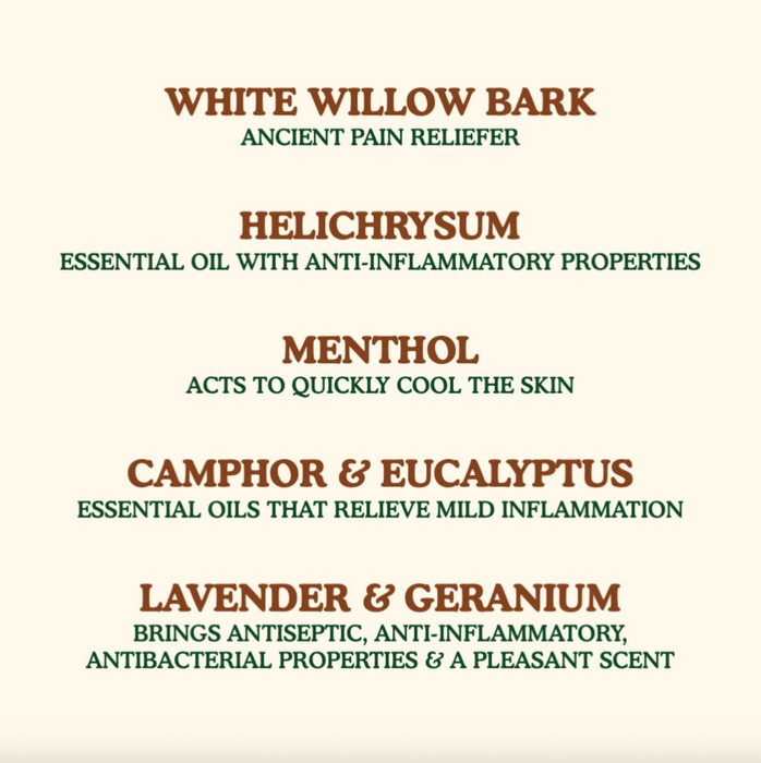 Nature's Willow Pain Relief Cream - 3.5 oz.