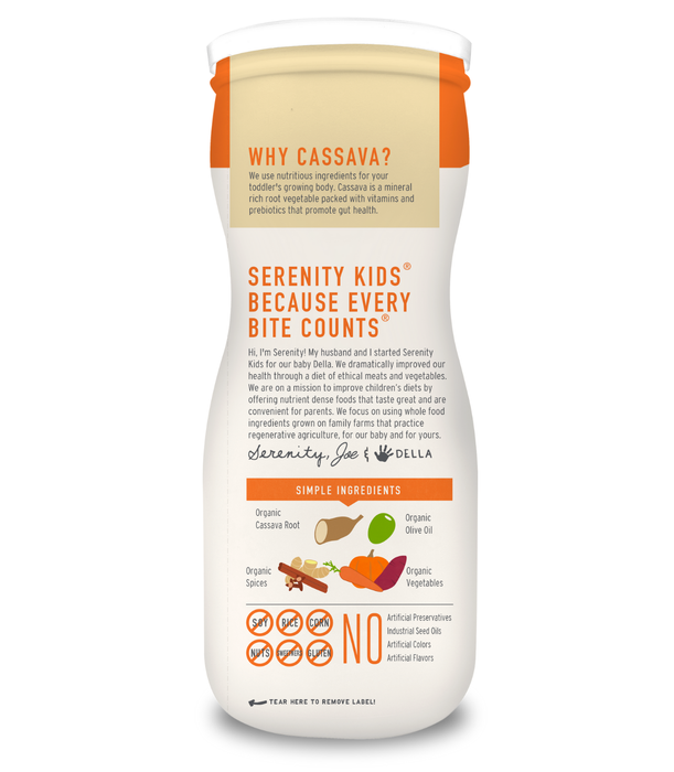 Serenity Kids Grain Free Puffs (Pumpkin & Cinnamon)