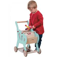 Le Toy Van Shopping Trolley (with Detachable Fabric Bag)