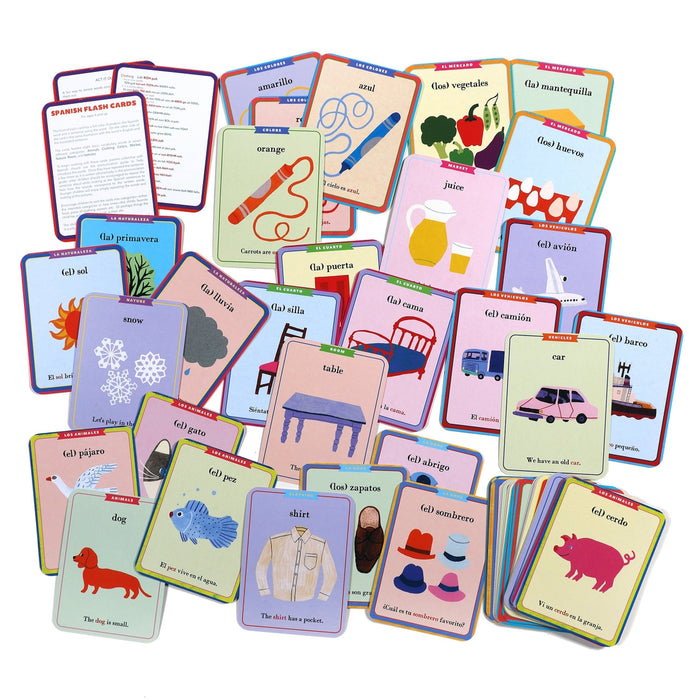 eeBoo Spanish Flash Cards