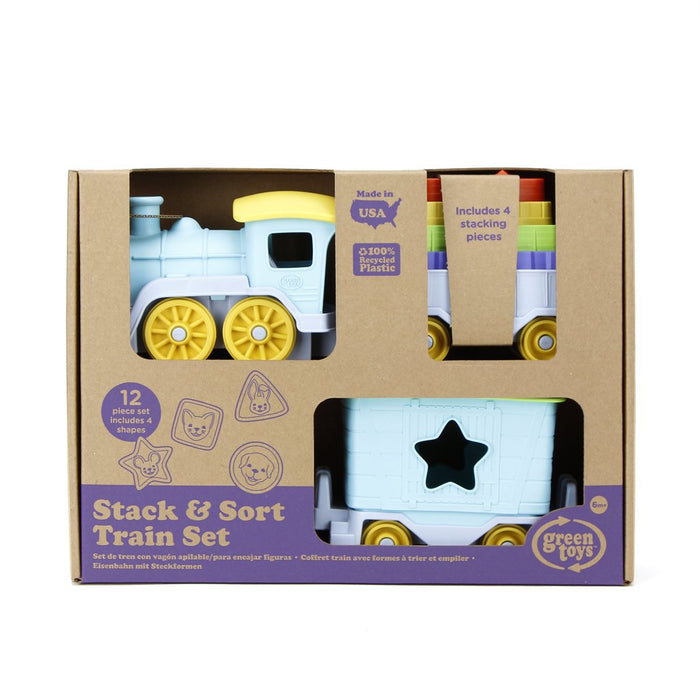 Green Toys Stack & Sort Train