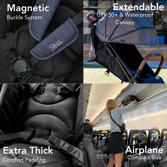 Strolee Linq - Compact Single Stroller Bundle