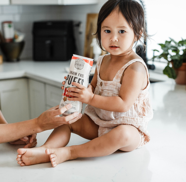 Serenity Kids Grain Free Puffs (Tomato & Herbs with Bone Broth)