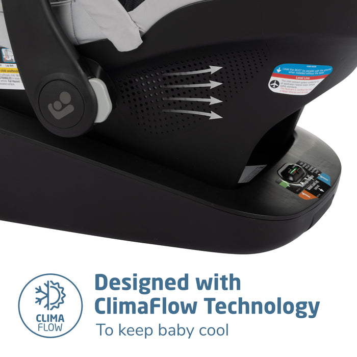 maxi cosi clima flow Maxi-Cosi Zelia Luxe+ 5-in-1 Modular Travel System