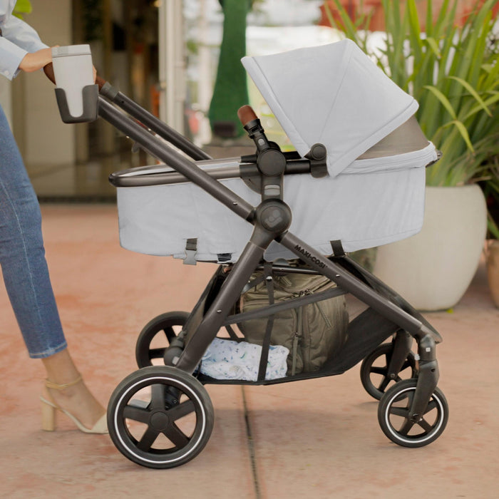 maxi cosi zelia bassinet to seat Maxi-Cosi Zelia Luxe+ 5-in-1 Modular Travel System — Enlightened Baby