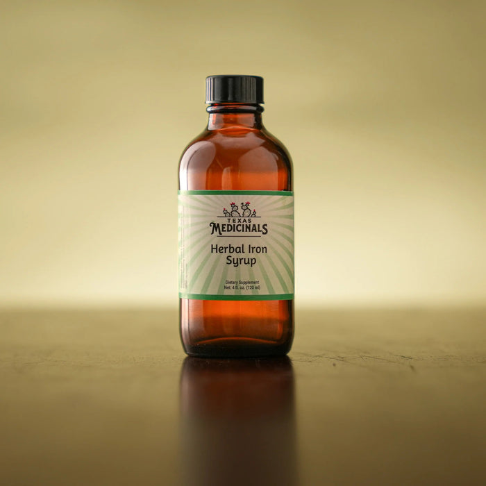 Texas Medicinals Herbal Iron Syrup 4oz