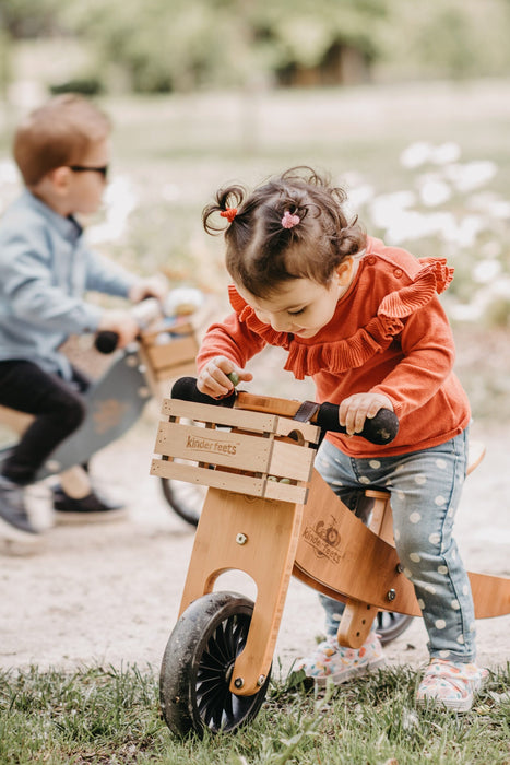 Kinderfeets 2-in-1 Tiny Tot PLUS Tricycle & Balance Bike