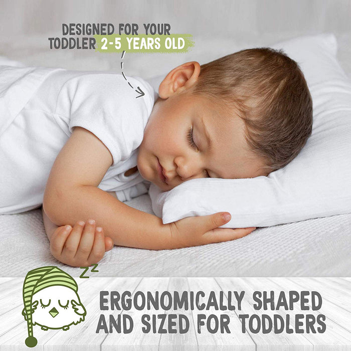 KeaBabies My Little Dreamy Pillow w/ Pillowcase for Toddlers