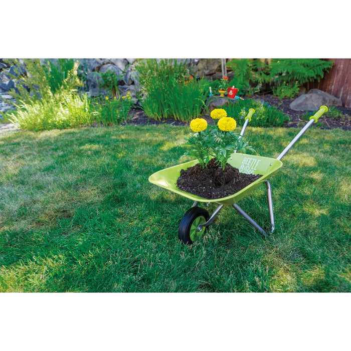 Toysmith Beetle & Bee Kid Sized Wheelbarrow