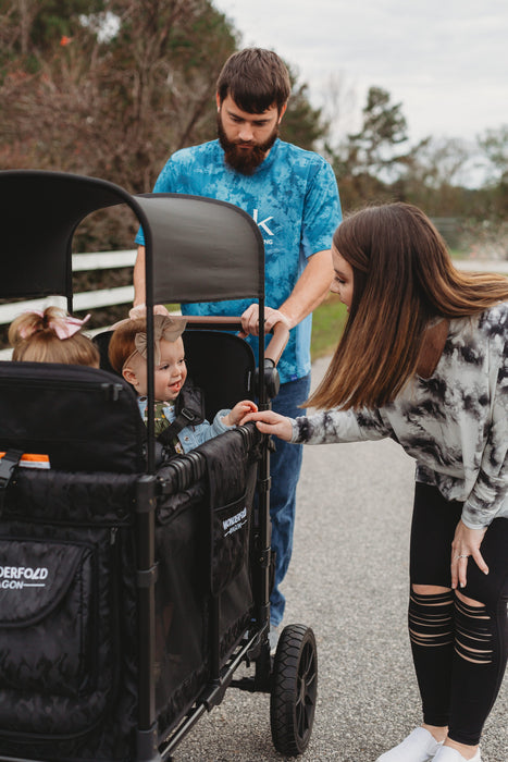 WonderFold W2 Luxe Double Stroller Wagon