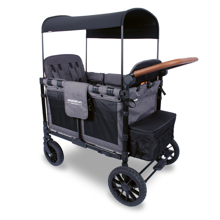 wonderfold w4 luxe quad stroller wagon pencil WonderFold W4 Luxe Quad Stroller Wagon — Enlightened Baby