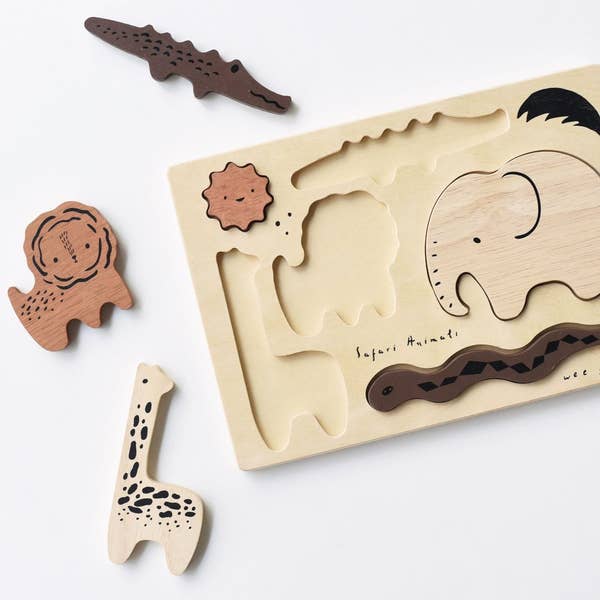 Wee Gallery Wooden Tray Puzzle