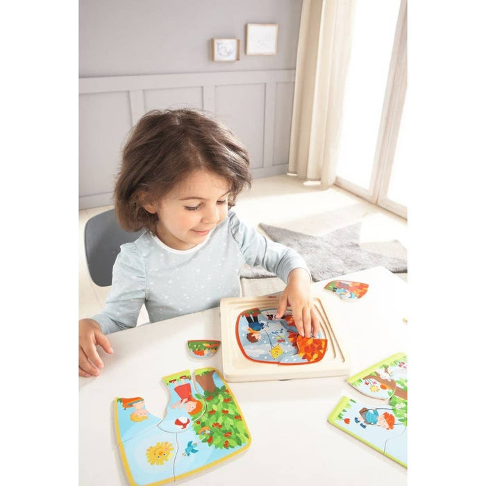 HABA Wooden Puzzle My Time Of The Year