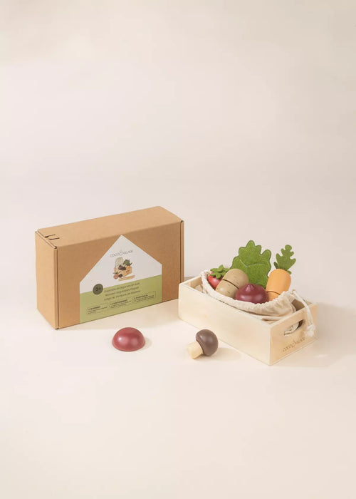 Coco Village Wooden Vegetables Playset