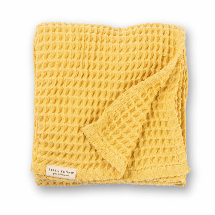 Waffle Baby Blanket Sunshine