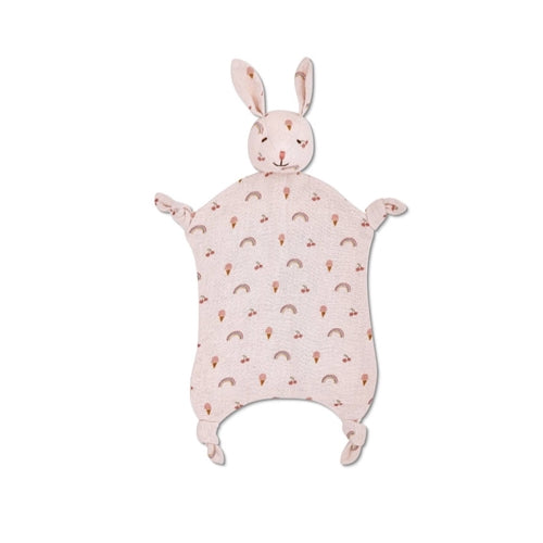 Apple Park Bunny and Bear Muslin Lovey