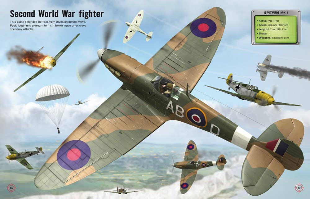 Build Your Own Planes Sticker Book : Usborne