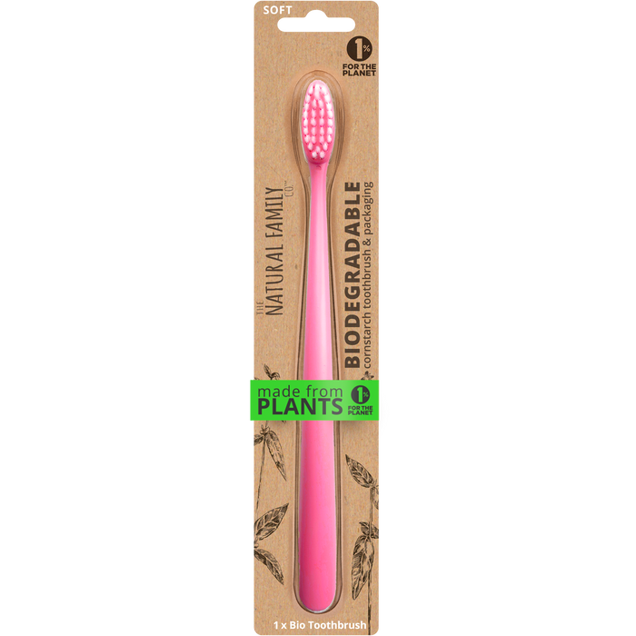 Jack N' Jill + NFco Bio Toothbrush Single - Neon