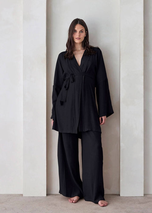 Bumpsuit Kimono Robe
