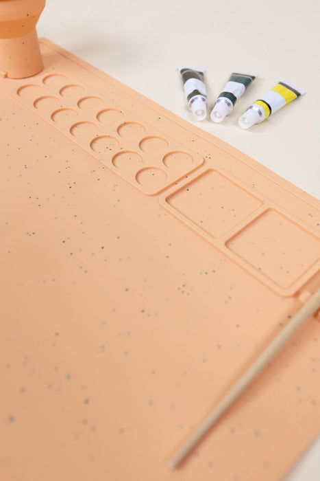 Coco Village Art & Painting Silicone Placemat - Grapefruit