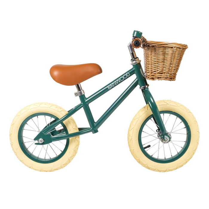 BANWOOD BALANCE BIKE FIRST GO VINTAGE - GREEN