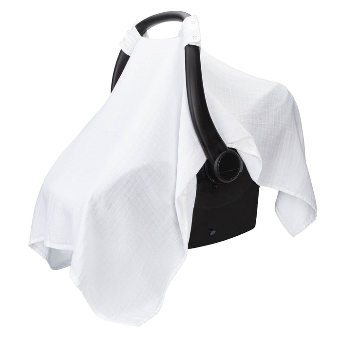 Baby Car Seat Cover, Large Car Seat Canopy by Comfy Cubs