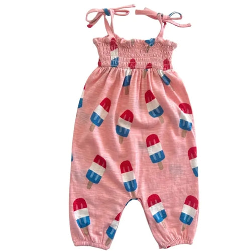 SIIX Organic Smocked Jumpsuit