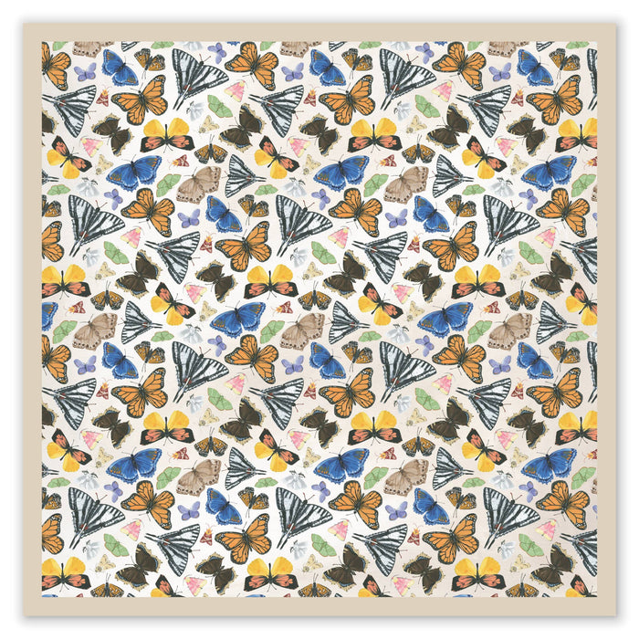 Flutter Friends Butterfly Reversible Baby Quilt