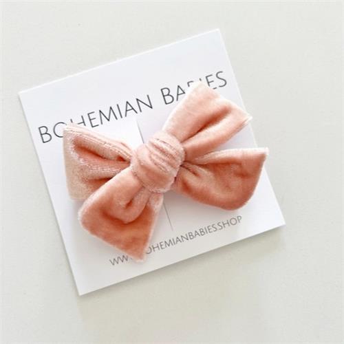 Bohemian Babies Velvet Bow