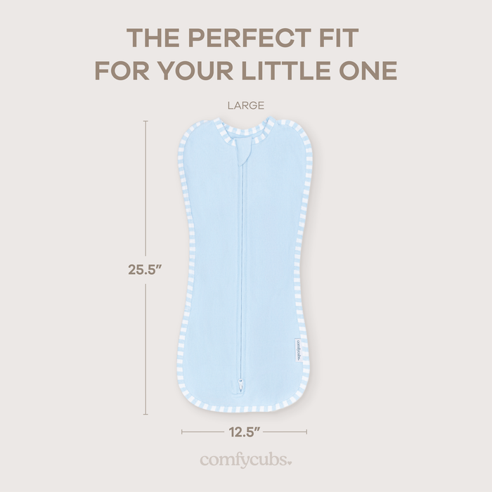 Easy Zipper Wrap 2 Pack Swaddle Blanket by Comfy Cubs