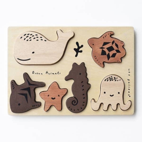 Wee Gallery Wooden Tray Puzzle