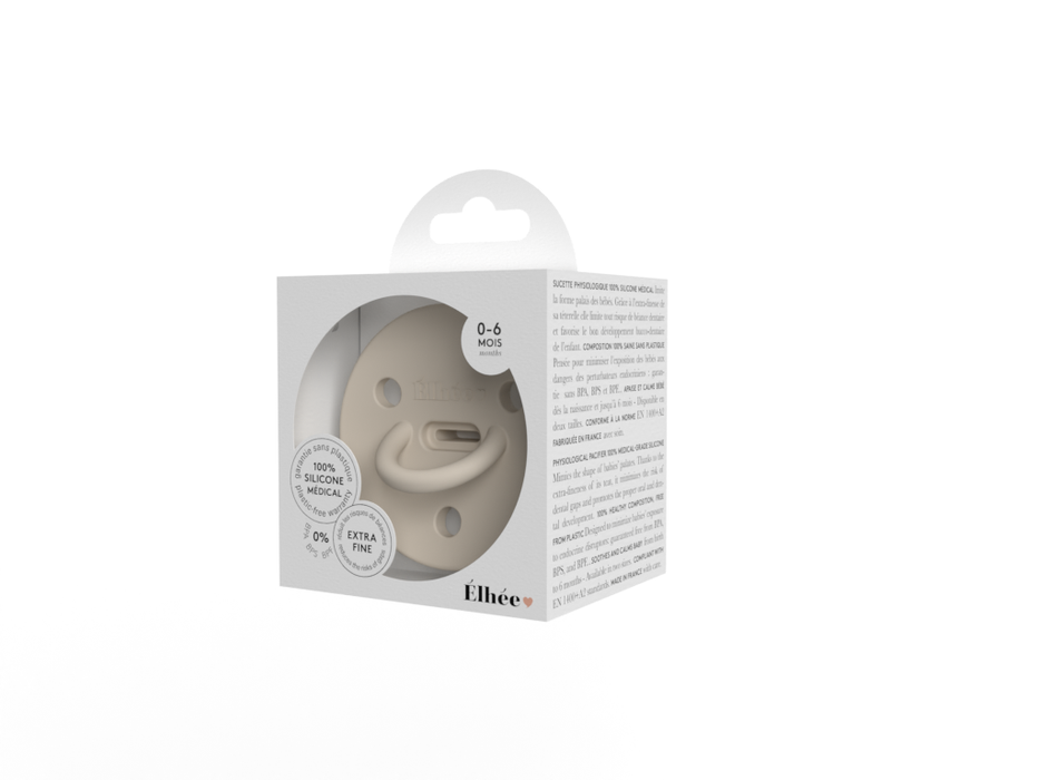 Élhée ChooChoo pacifier - The physiological silicone pacifier