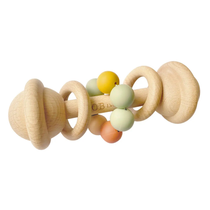 O.B. Designs Wooden Rattle Toy