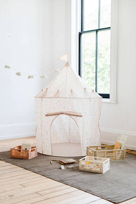 3 Sprouts Recycled Fabric Play Tent Castle - Prints