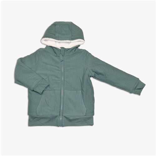 Silkberry Baby Fleece Zip Hoodie with Sherpa Lining