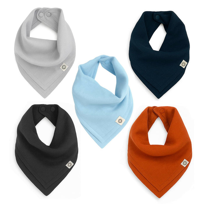 Organic Scarf Bib 5-Pack
