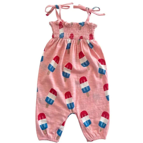 SIIX Organic Smocked Jumpsuit