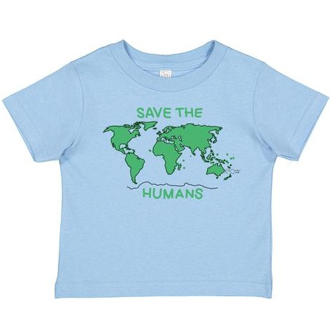 Kid Cactus Club Save The Humans Tee