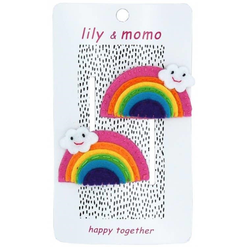 Lily and Momo Hair Clip 2pk