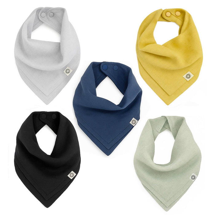 Organic Scarf Bib 5-Pack