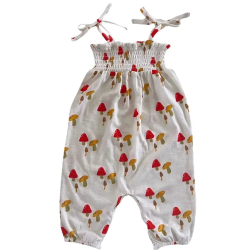 SIIX Organic Smocked Jumpsuit