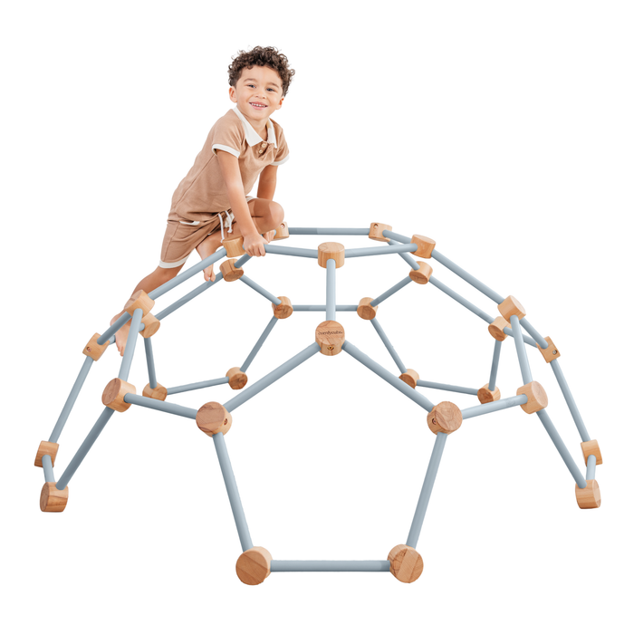 Wooden Toddler Play Gym, Montessori Climber by Comfy Cubs