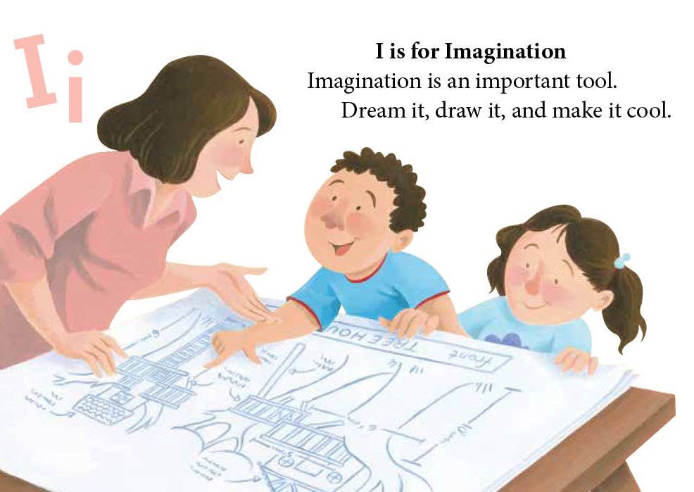 D is for Dump Truck Board Book