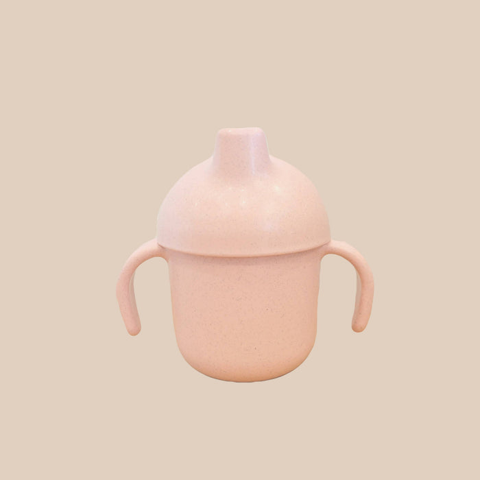Minito & Co. Wheat Straw Sippy Cups: Pink