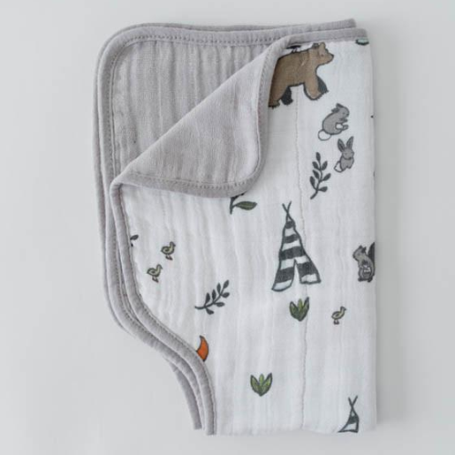 Little Unicorn Cotton Muslin Burp Cloth