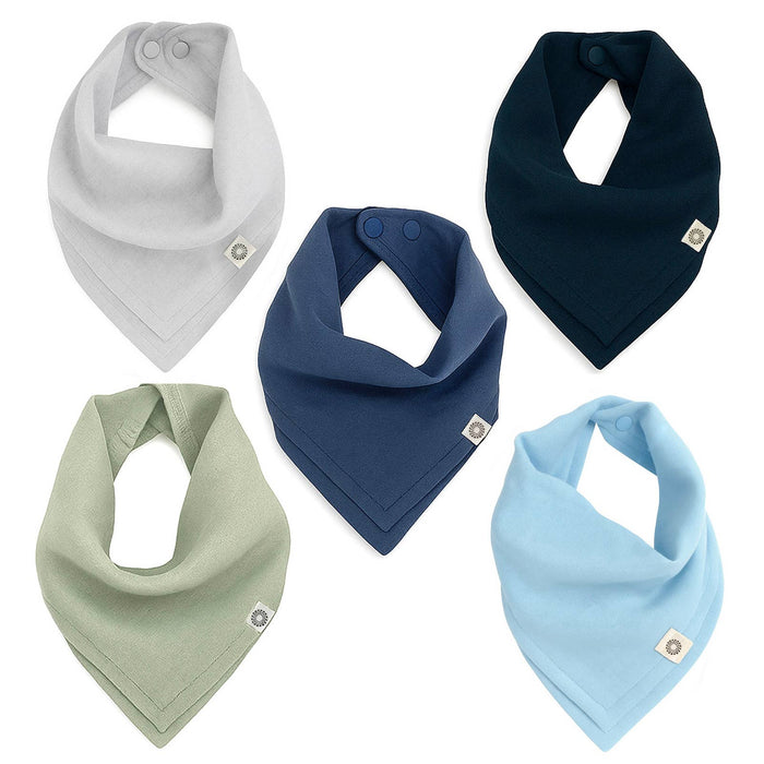 Organic Scarf Bib 5-Pack