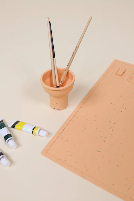 Coco Village Art & Painting Silicone Placemat - Grapefruit