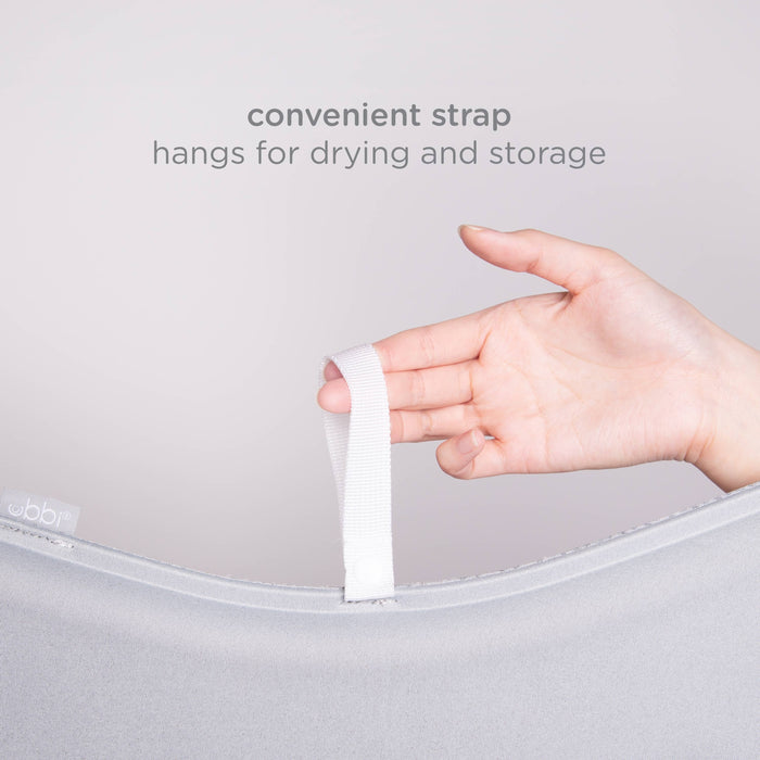 Ubbi Gray Stingray Sink Bather