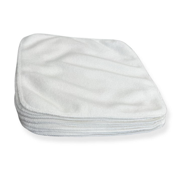 Smart Bottoms Reusable Bamboo & Cotton Cloth Wipes 10pk