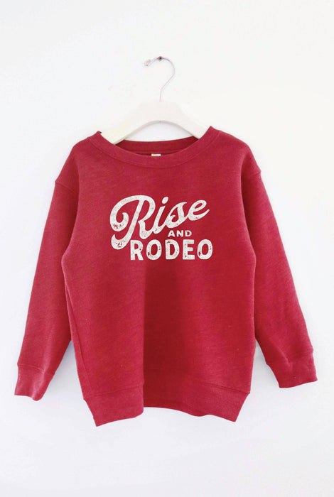 RISE AND RODEO Toddler Unisex Graphic Sweatshirt